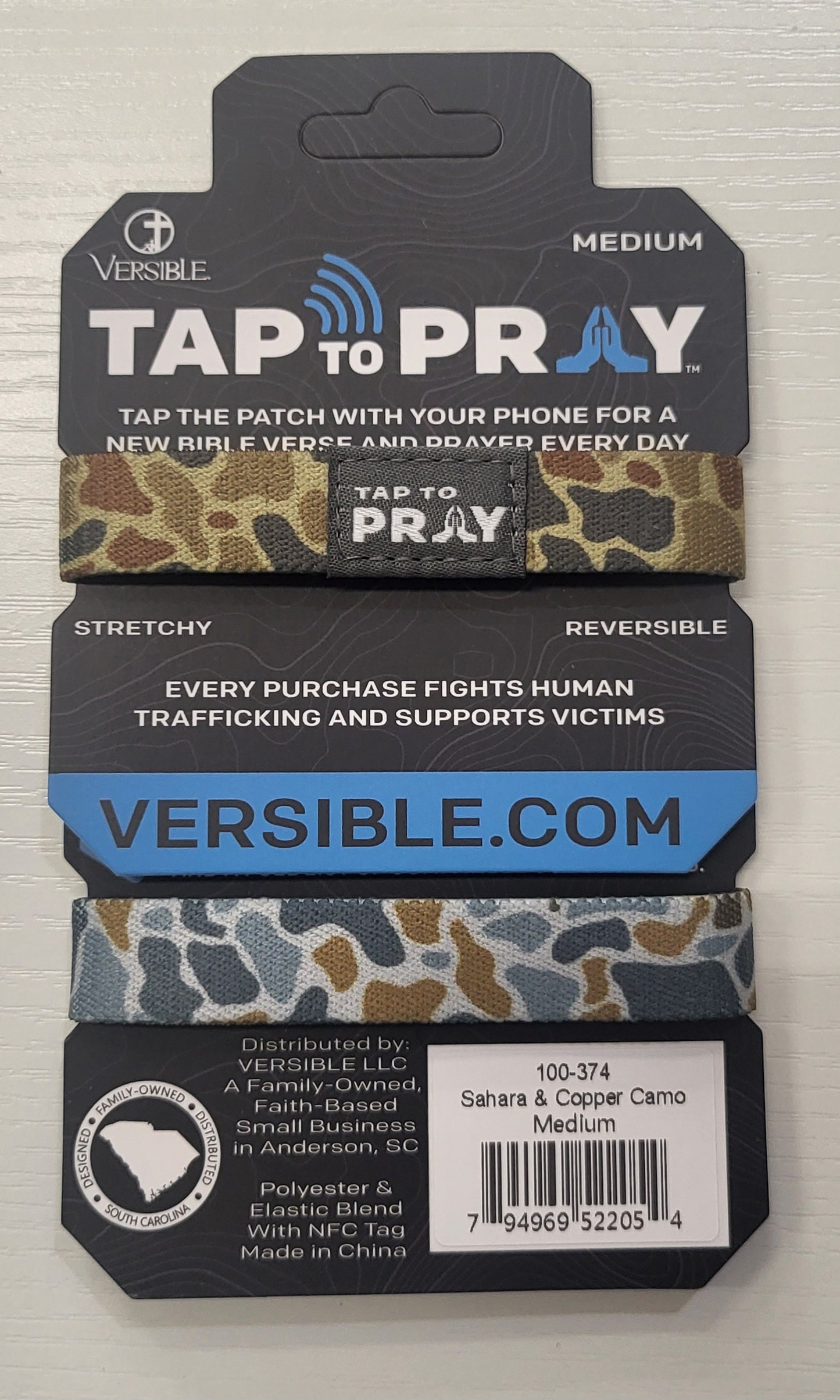 Sahara and copper camo tap to pray