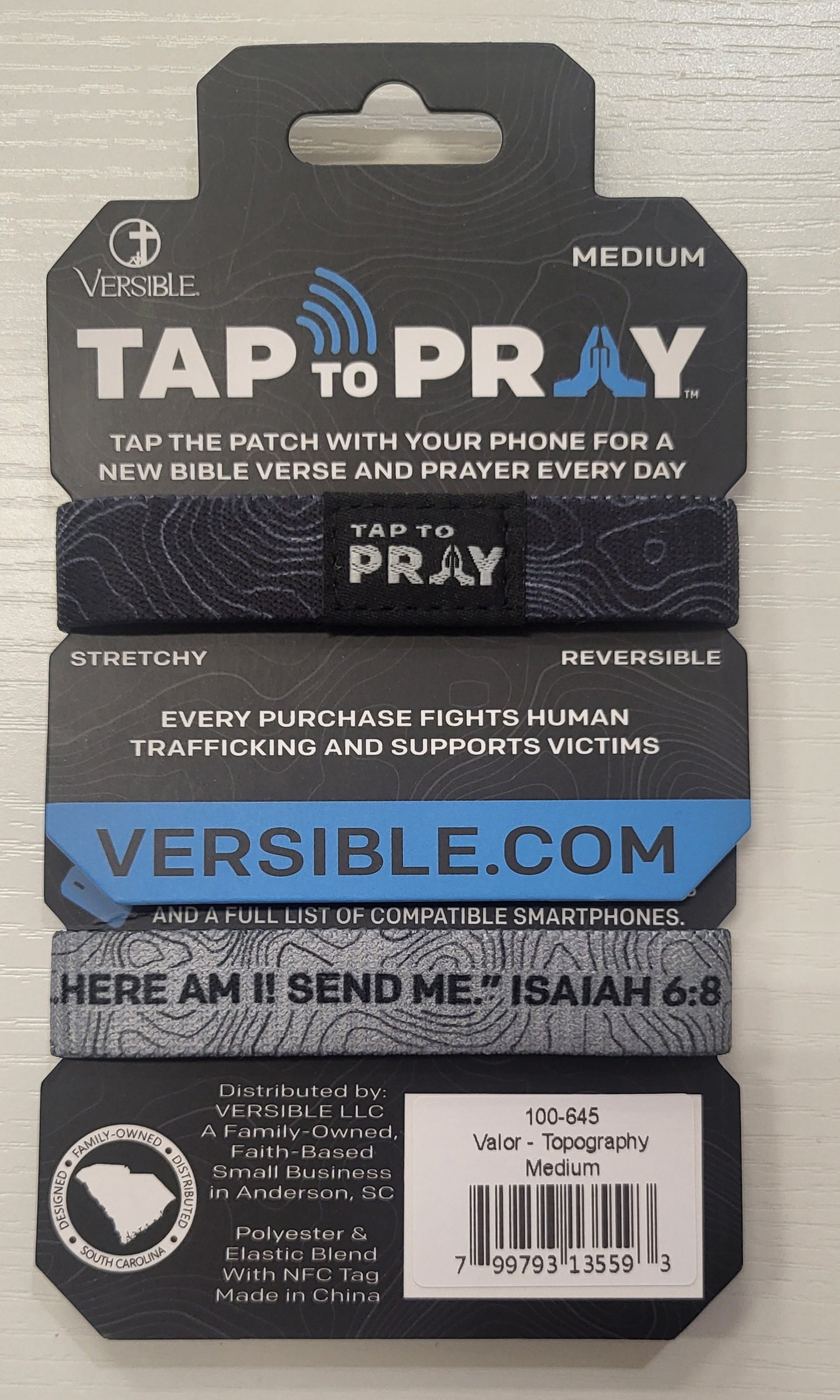 Valor tap to pray