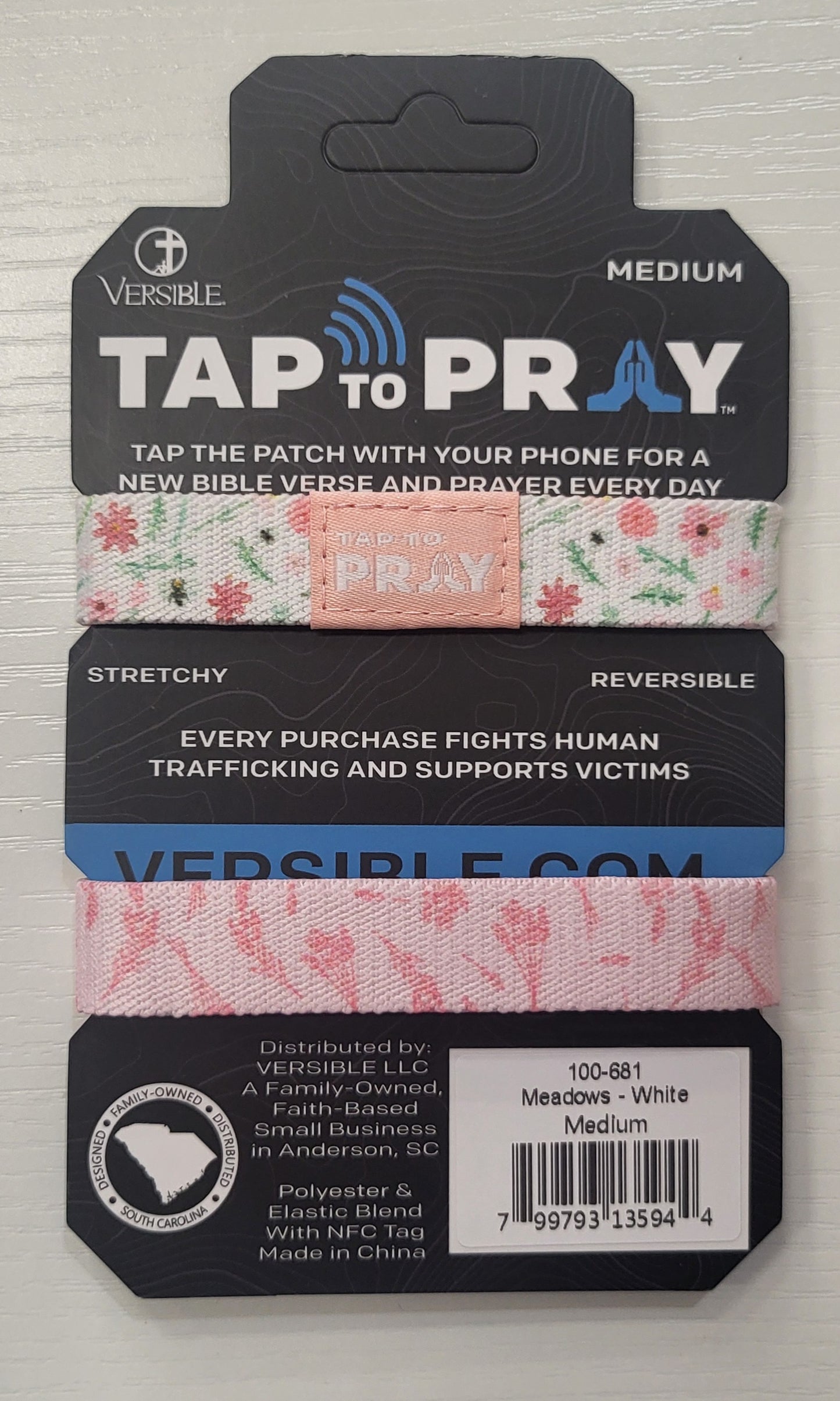 Meadows tap to pray