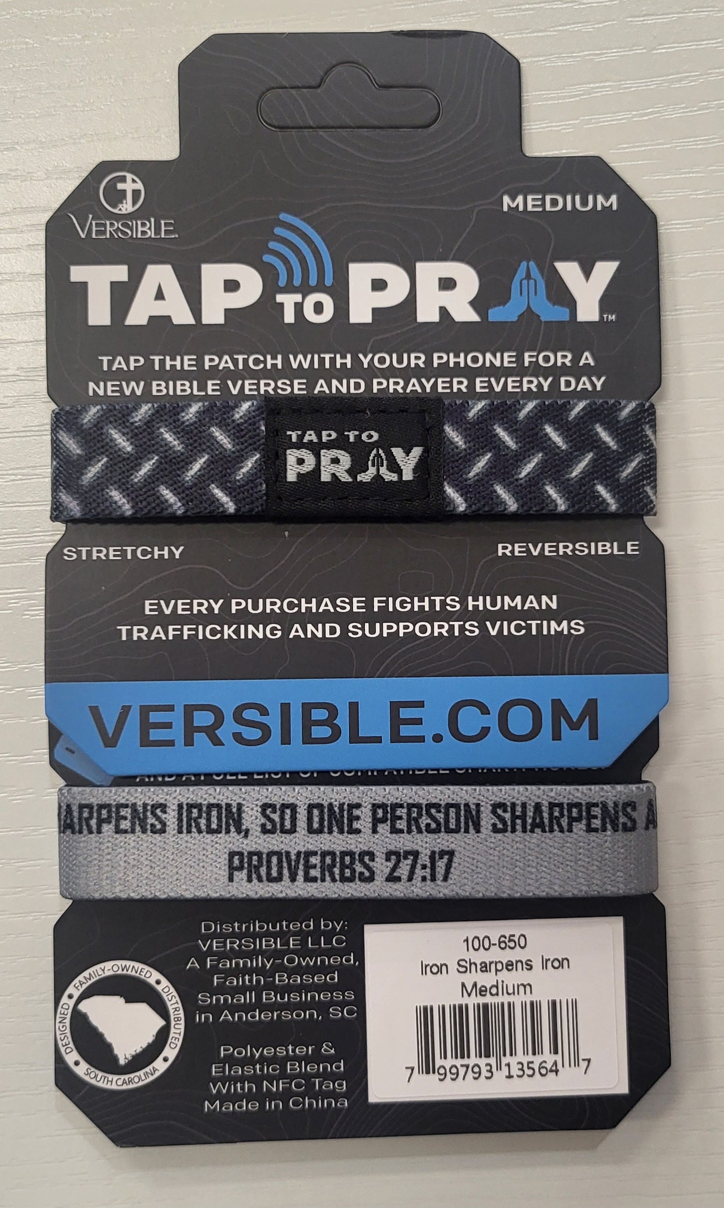 Iron sharpens iron tap to pray