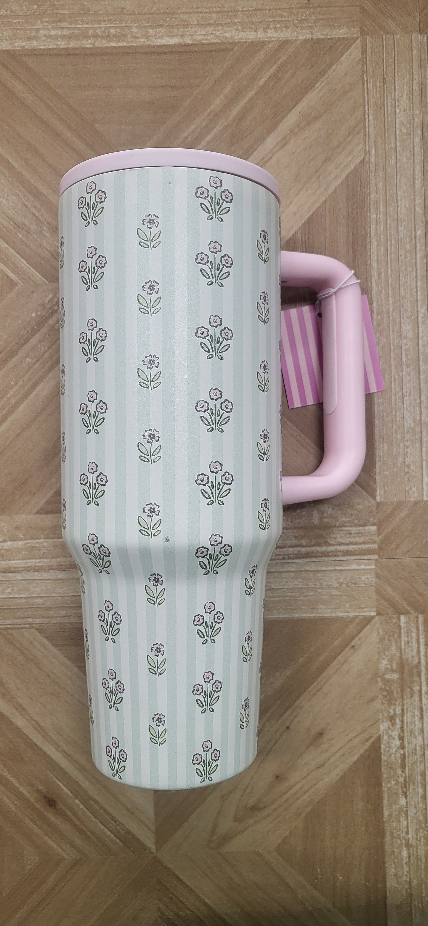 Cabana Floral, 40oz Tumbler Spill Proof Lid