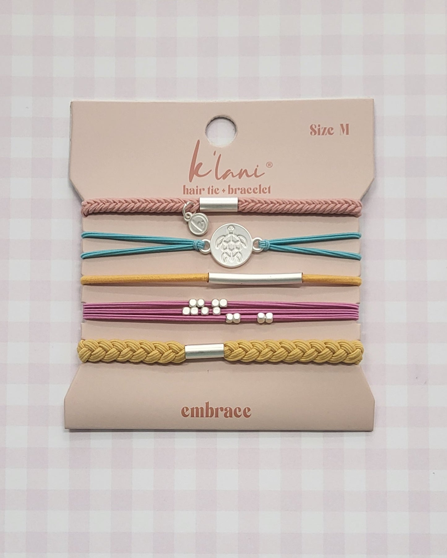 Embrace, K'lani Hair Tie/Bracelet Set