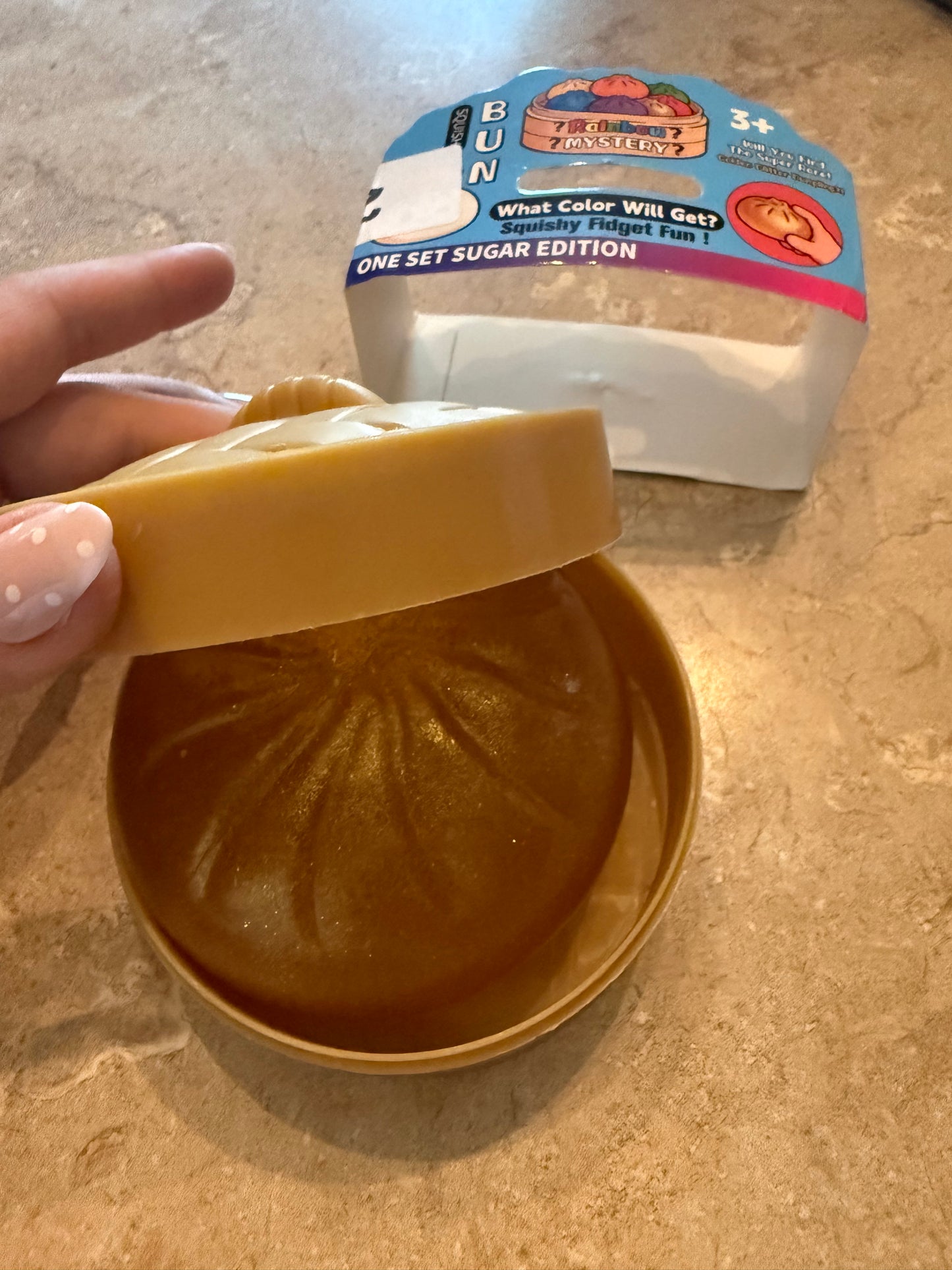 Large GOLD Dumpling Squishy