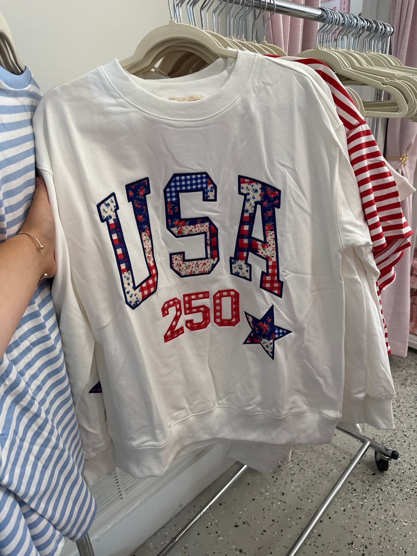 250 USA! Crewneck!