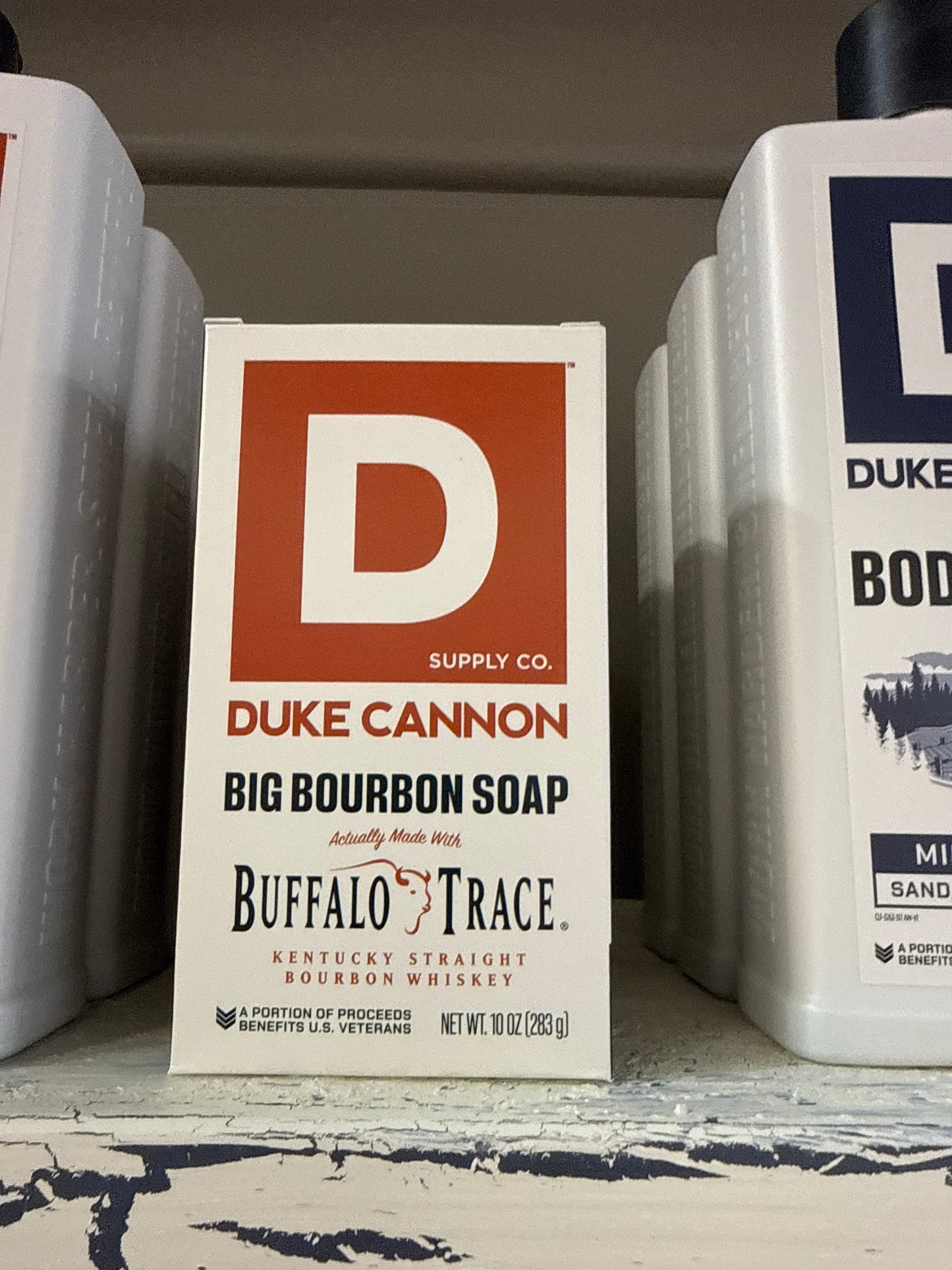 Duke cannon Buffalo Trace soap bar