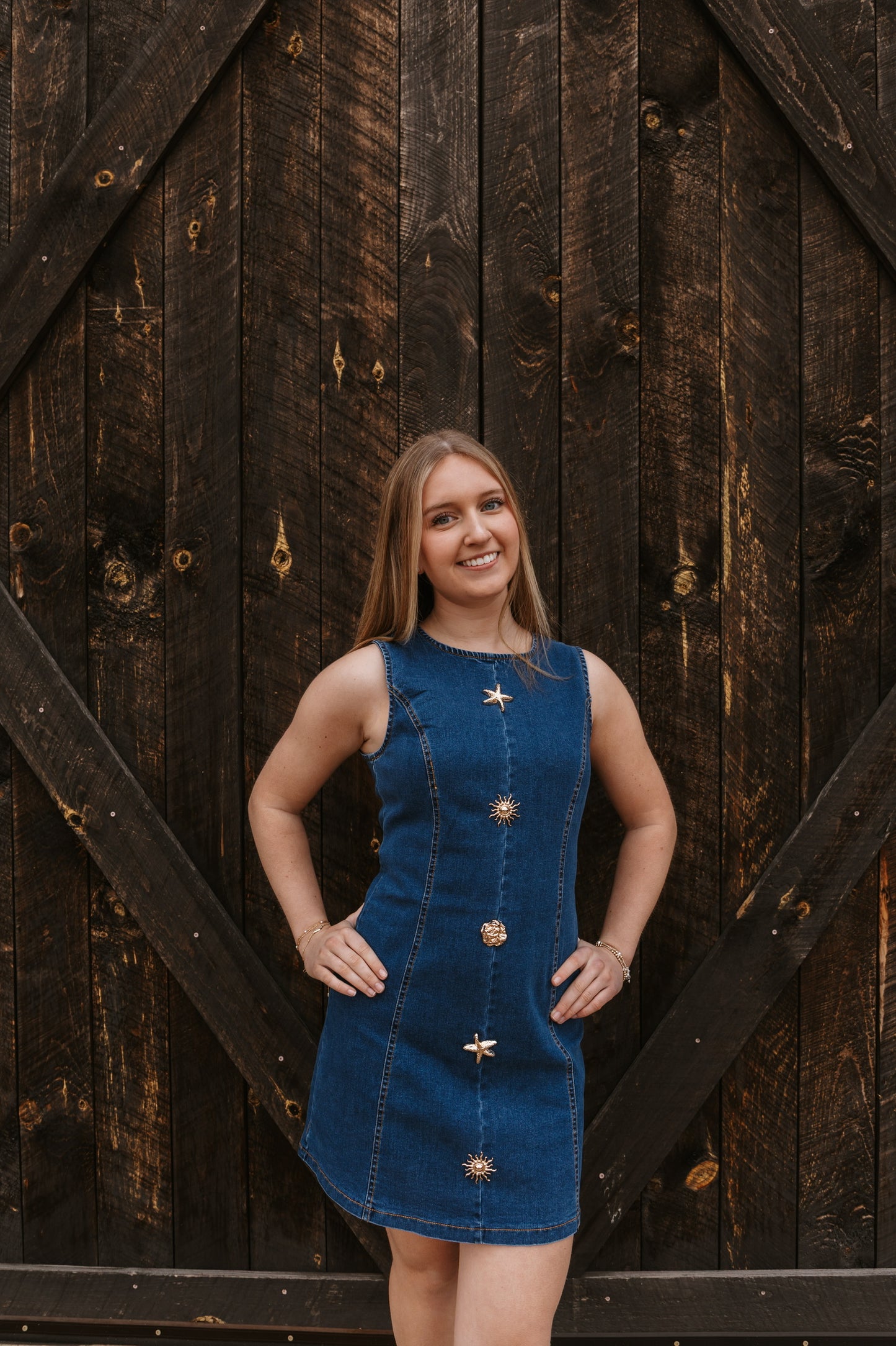 Beach Denim Button down