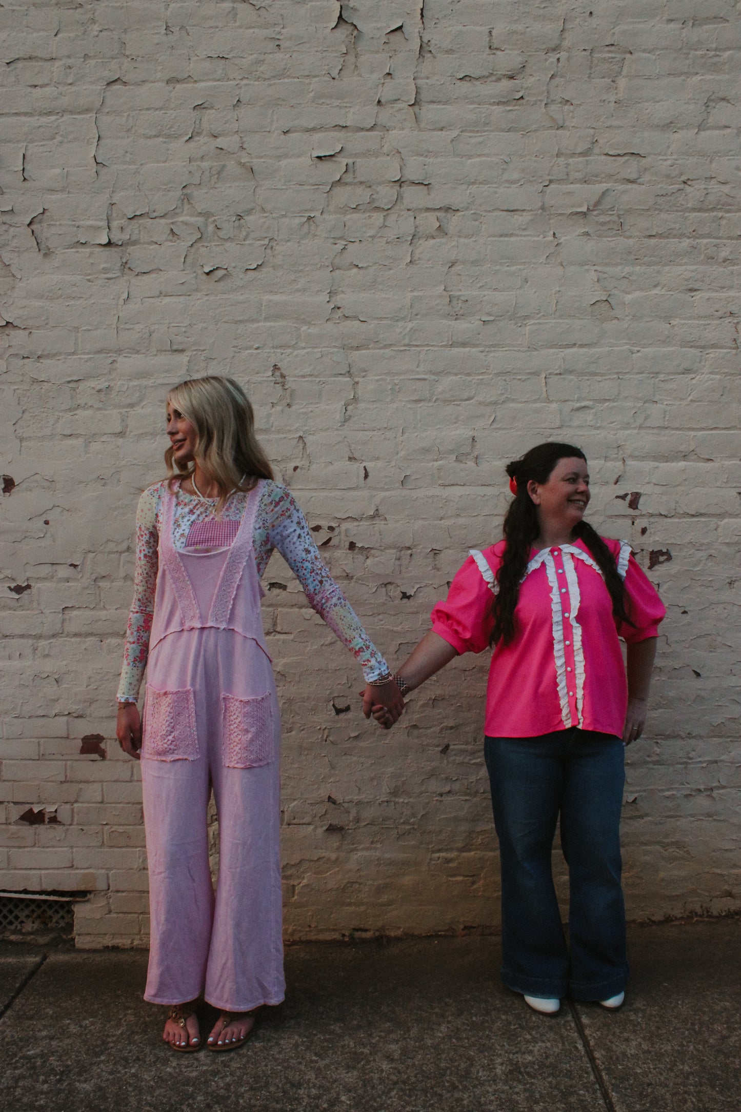 Hot Pink Victorian LACE top
