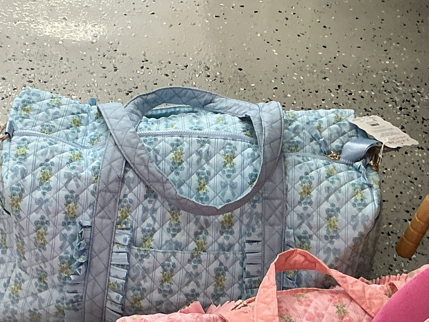 Duffle bag - oh so fancy blue
