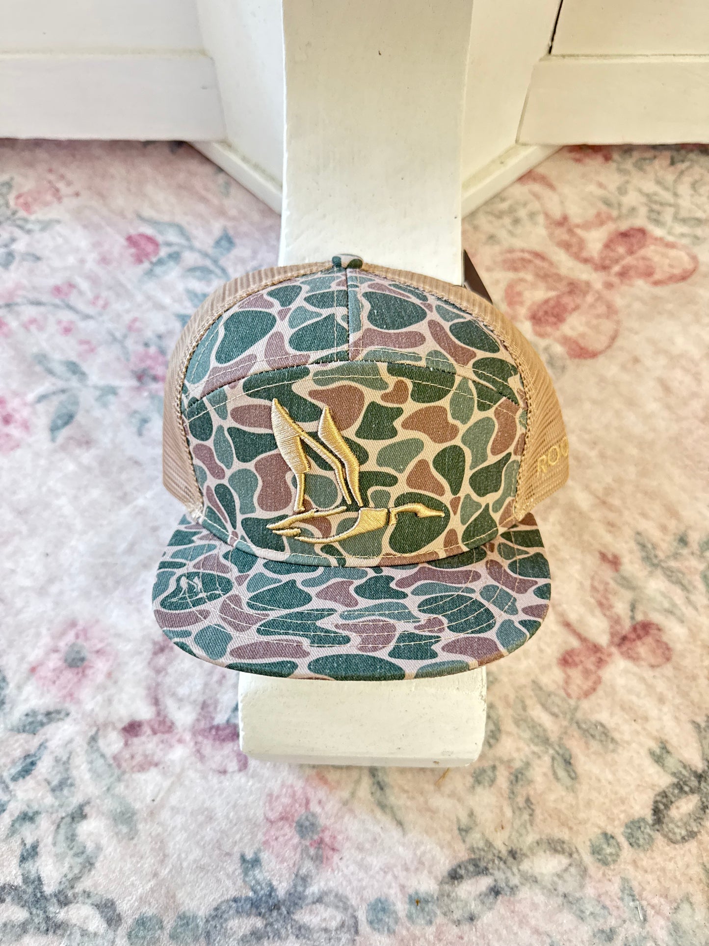 Full camo duck hat