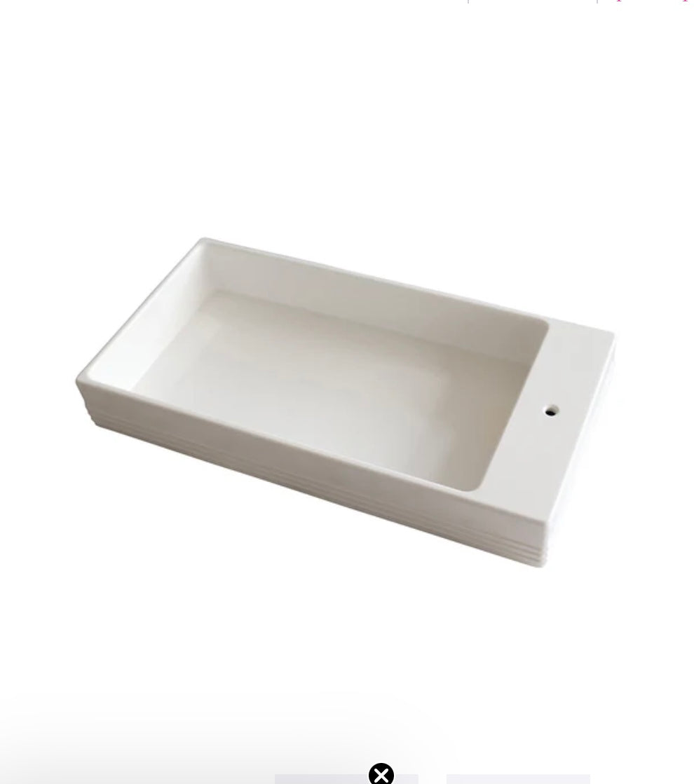 NF Guest Towel Holder, Melamine MEL14