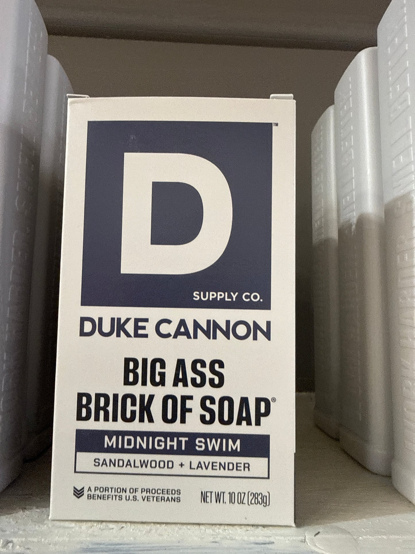 Duke cannon midnight swim soap bar