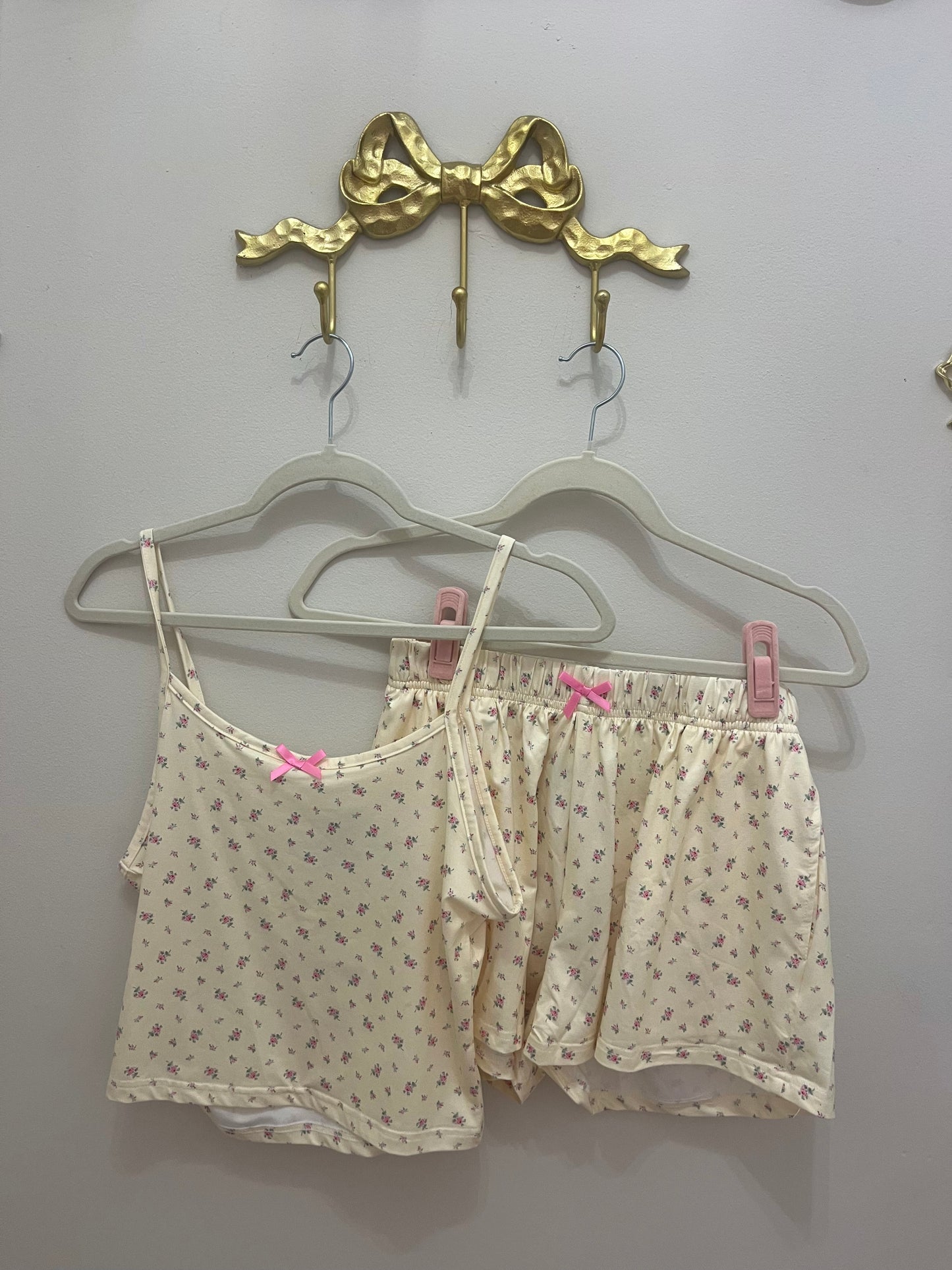 Butter Yellow Floral PJ's