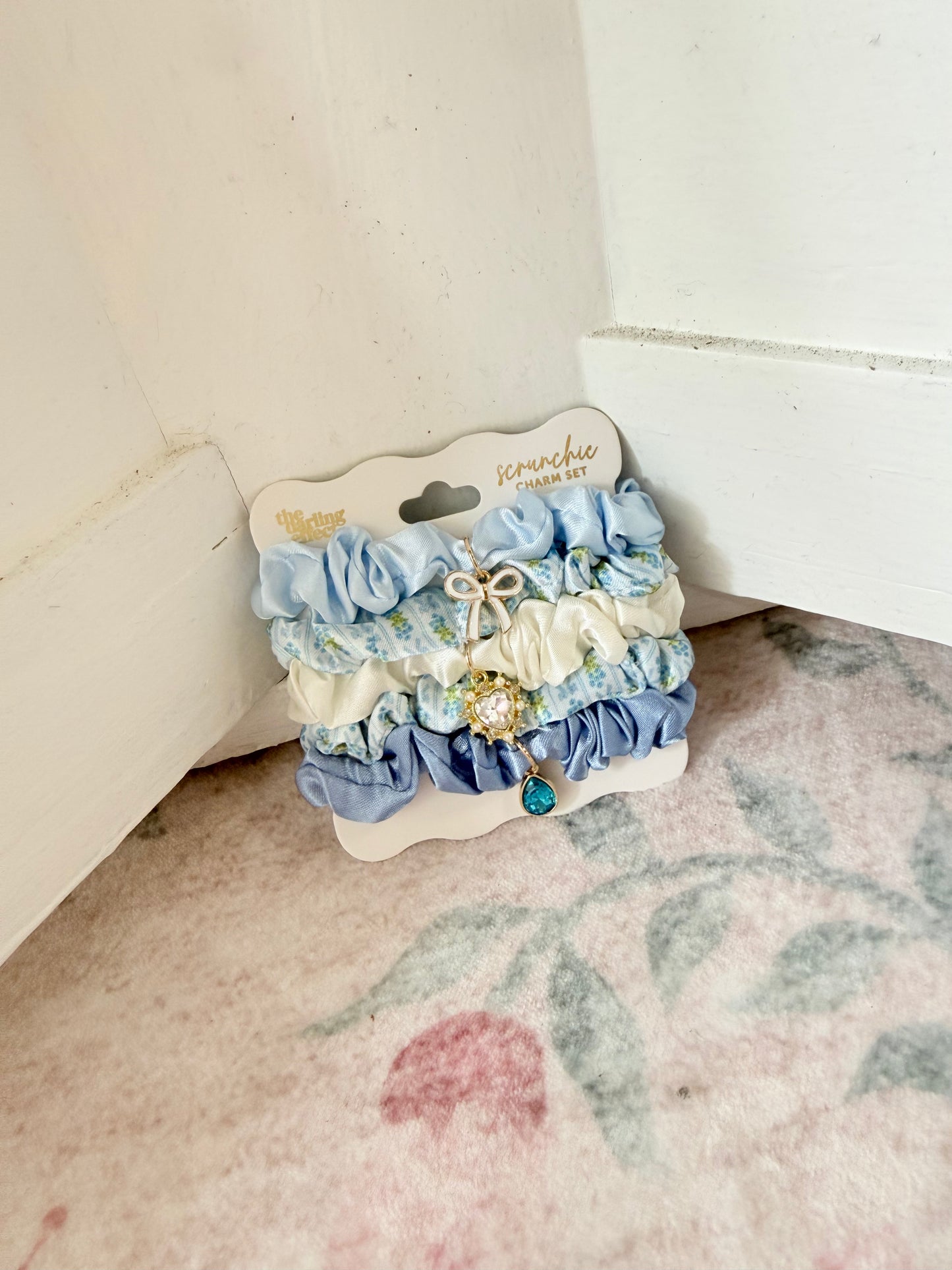 Scrunchie Charm Set - Oh So Fancy Blue