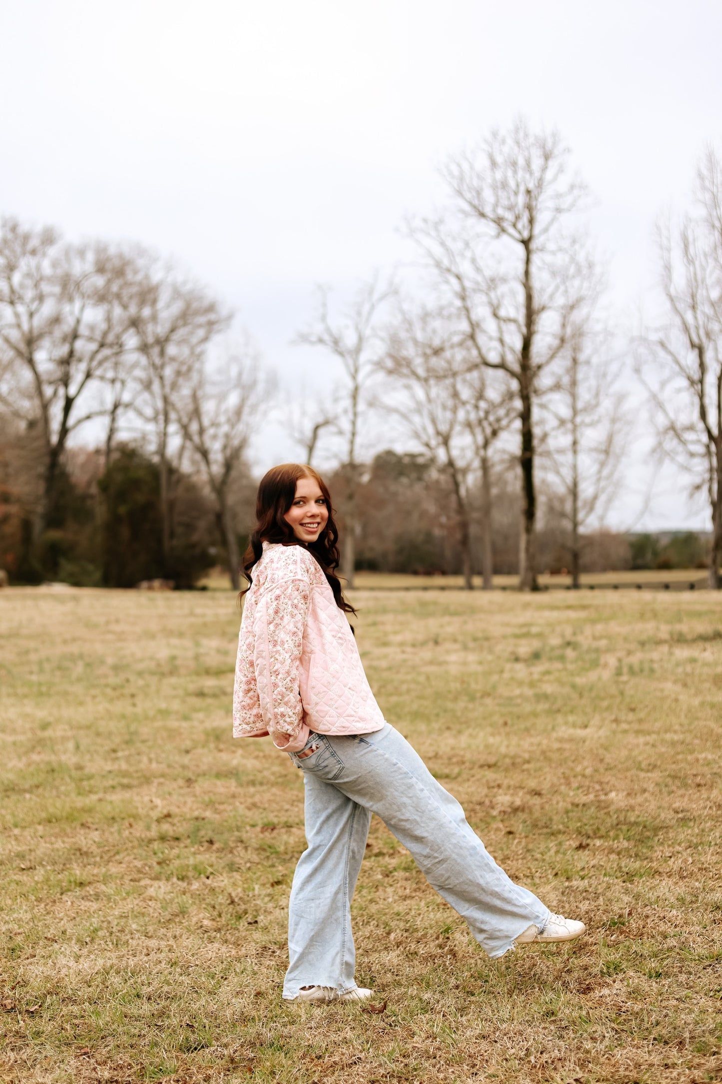 Ditsy floral jacket