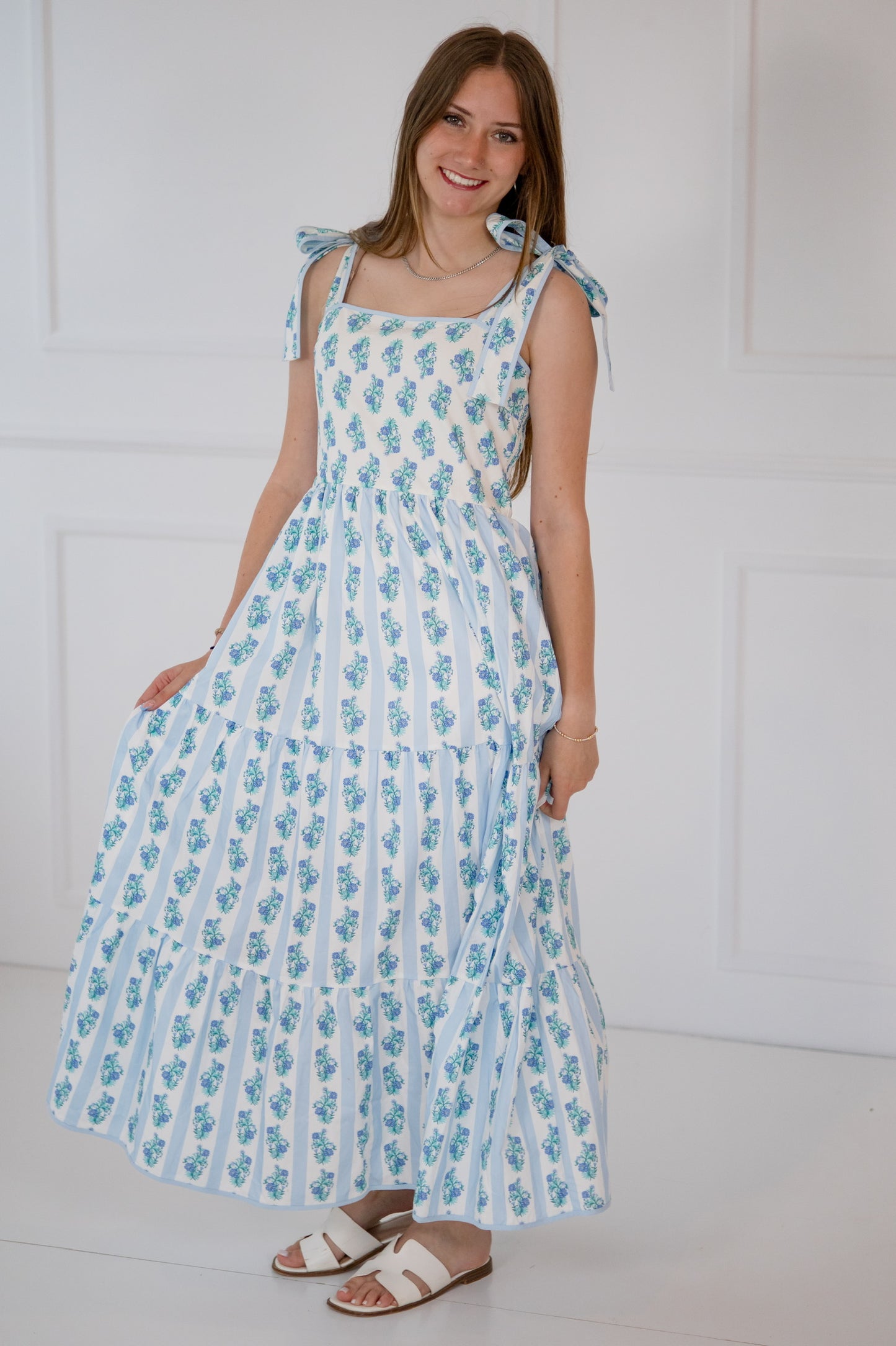 Beauty blue maxi