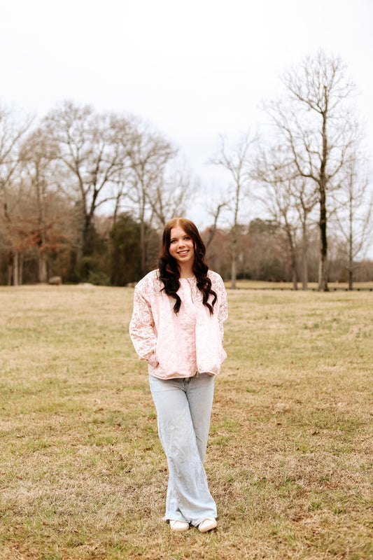 Ditsy floral jacket