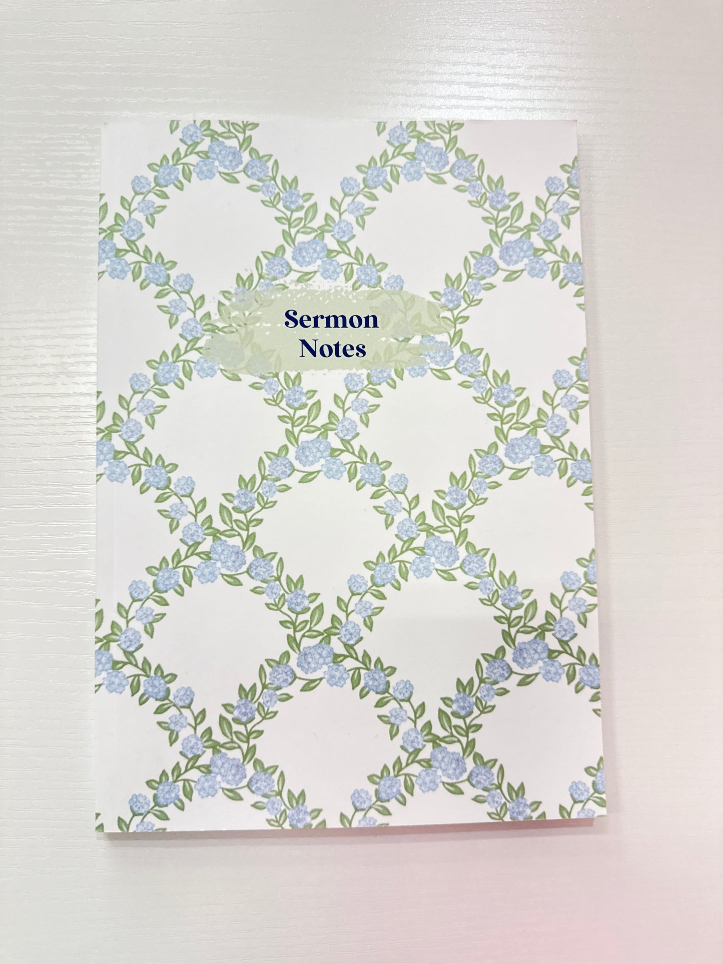 Sermon Notes Greenery!