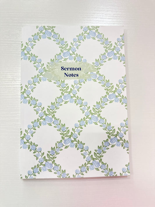 Sermon Notes Greenery!