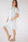 Floral contrasted mini