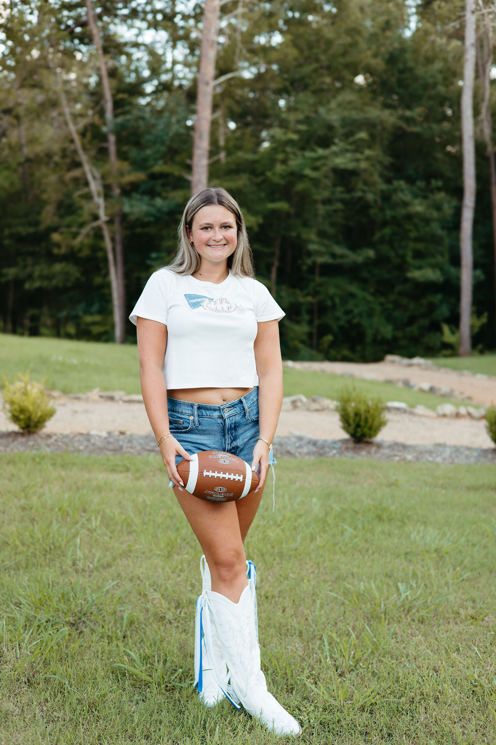 Football Patchwork Baby Tee (Copy)