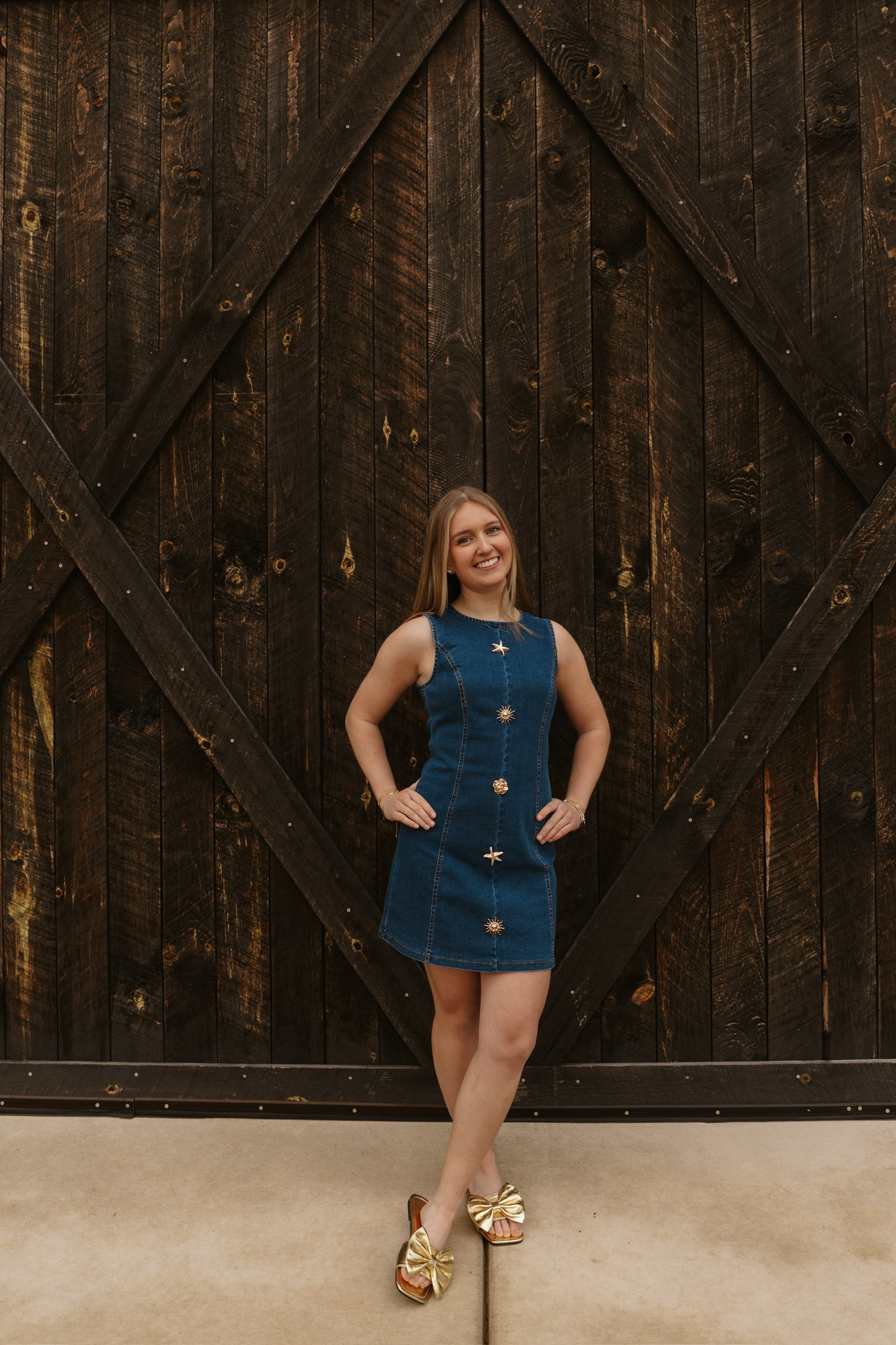 Beach Denim Button down