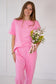 Bubblegum long pants set