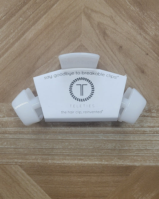 TT Medium Claw Clip, Coconut White