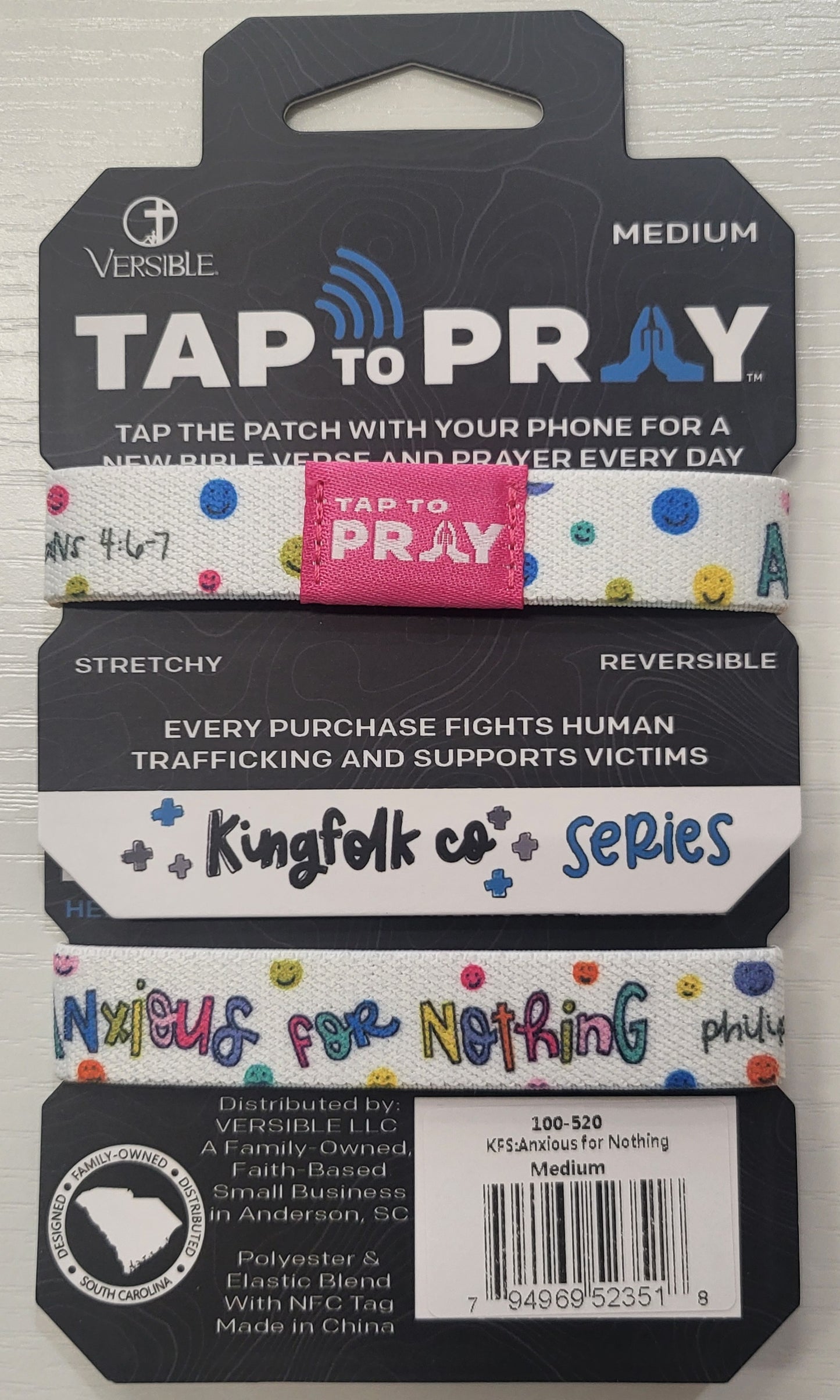 Anxious for nothing! Tap to pray