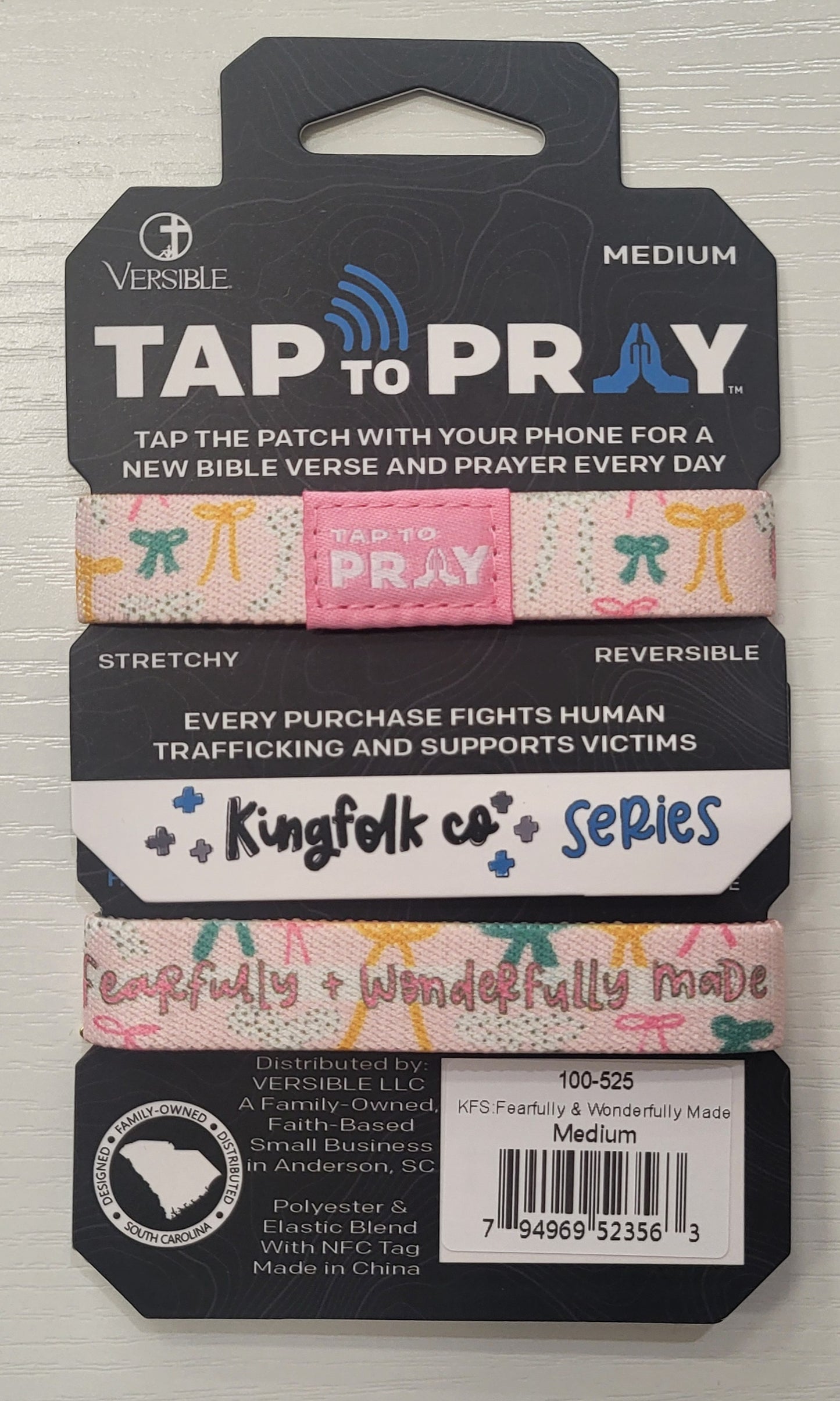 Fearfully and wonderfully made tap to pray
