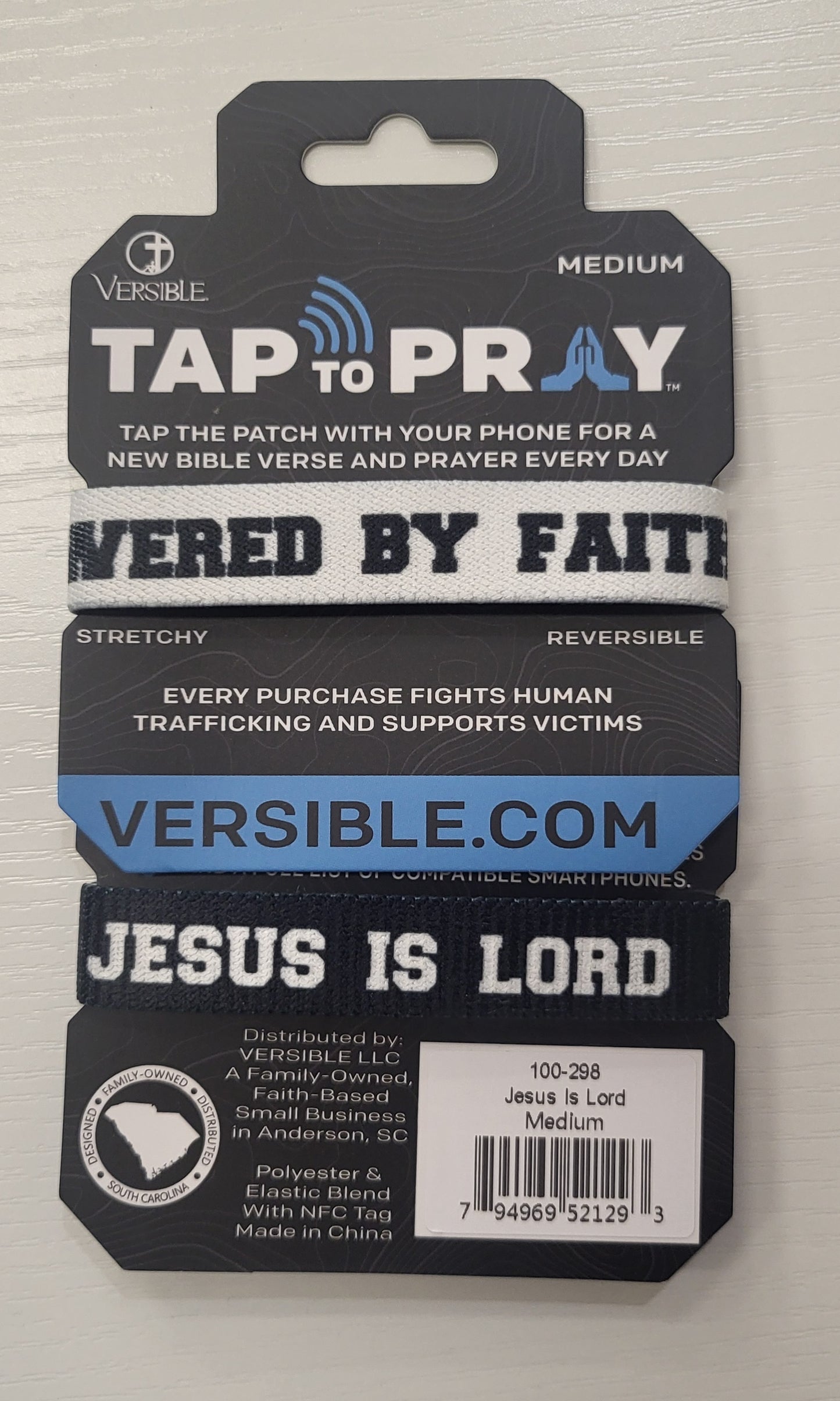 Jesus is lord tap to pray