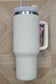 Cream Pearl 40oz Tumbler