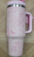 Pink Disco Cowgirl Toile, 40oz Tumbler