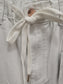 HW Featherweight Palazzo Jean w/Rose Gold Trim, White JB