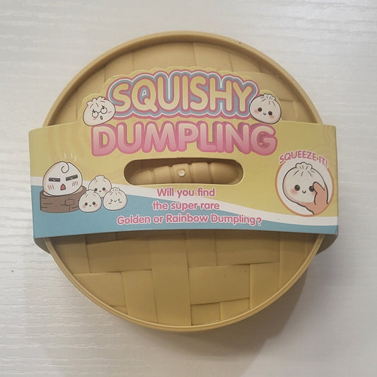 Large Squishy Dumpling w/Steamed Basket, Assorted
