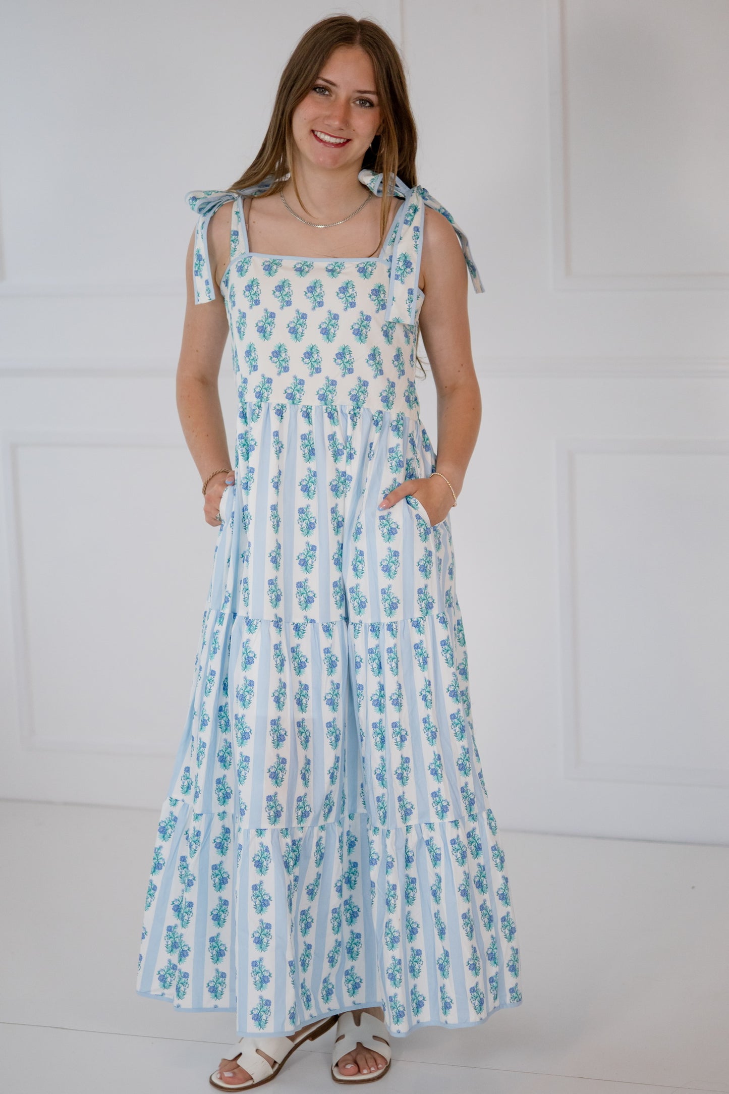 Beauty blue maxi