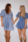 Honky took denim romper