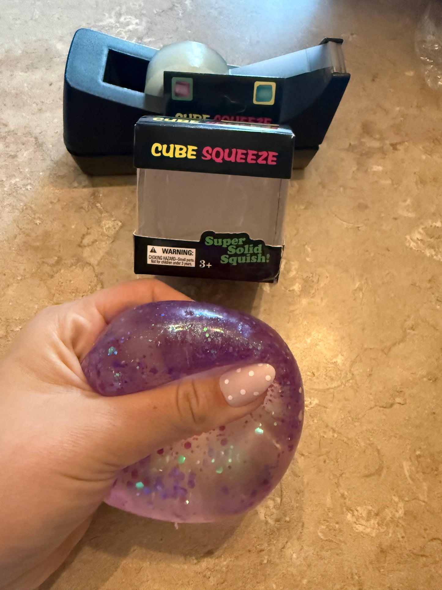 Squishy cube