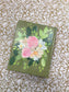 Hand Painted Bible Olive Floral