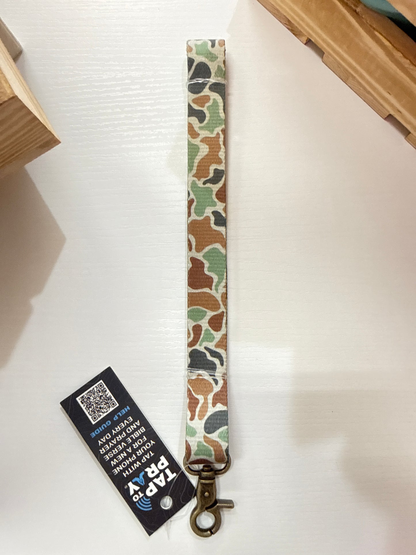 Tap to pray lanyard