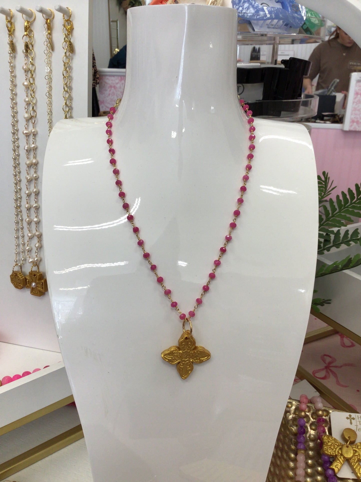 Pink Jade w/Kait Cross