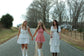 White Bow mini dress