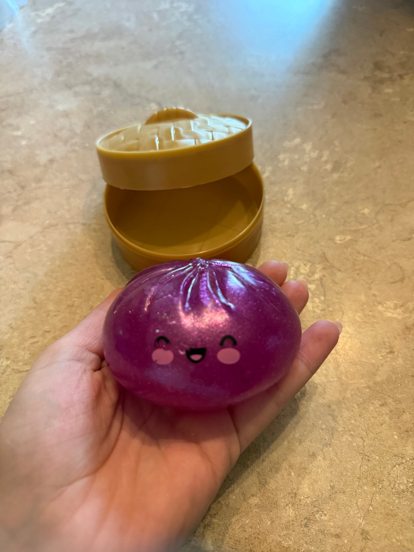 Large Purple Dumpling Squishy