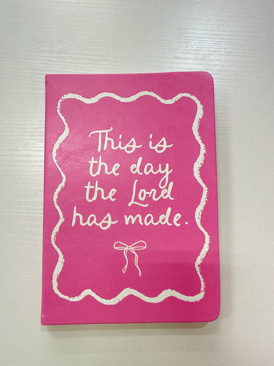 Pink bow journal