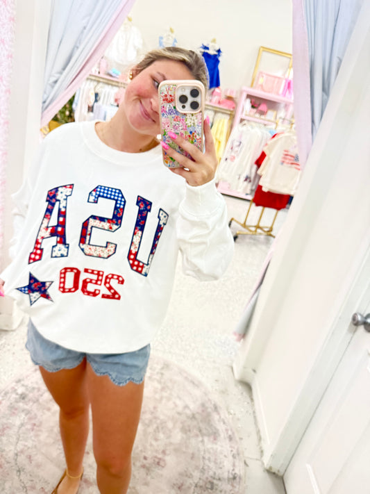 250 USA! Crewneck!