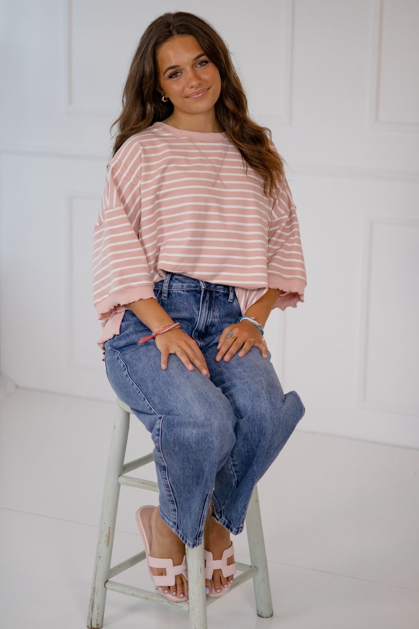 Princess peach oversized tee