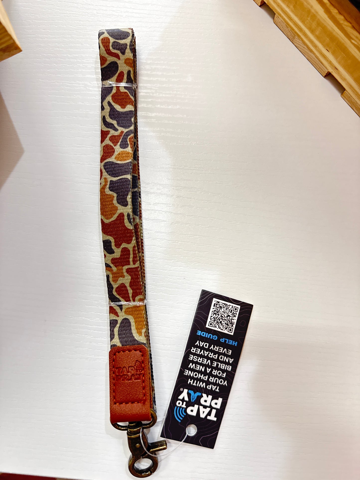 Tap to pray lanyard