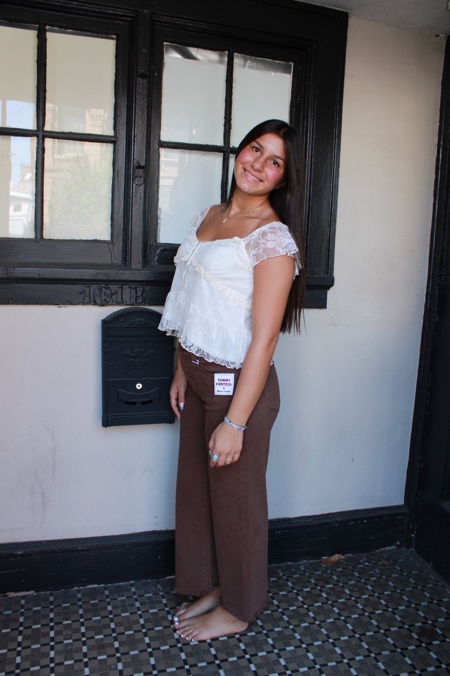 Lacy ladie top!
