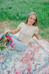 Soft sand scalloped cardigan