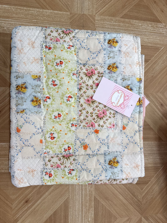 Sarah patchwork tie Bible cover