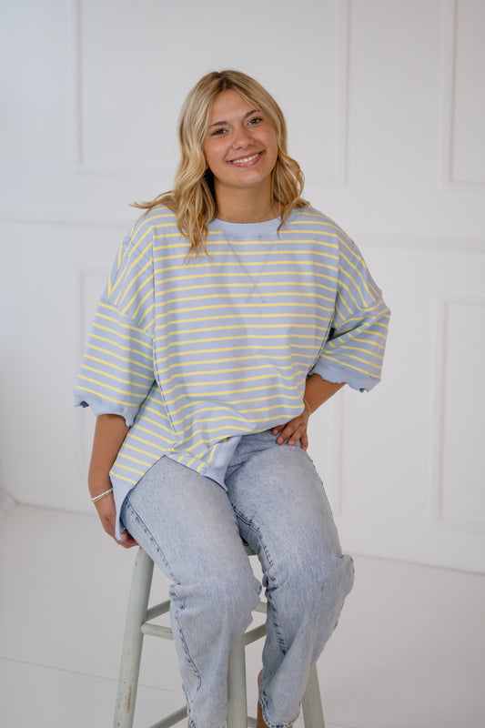 Summer day oversized tee
